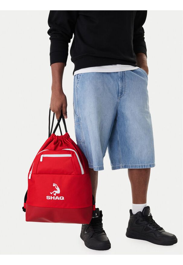 Shaq - SHAQ Worek CWBEO-SHAQ-F-001-09 Czerwony. Kolor: czerwony. Materiał: materiał