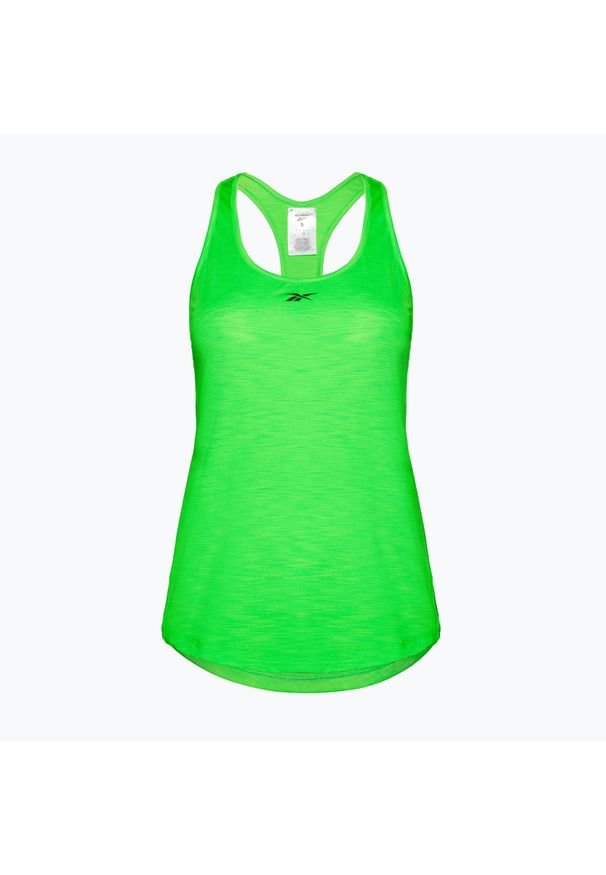 Reebok Fitness - Koszulka Reebok Rbk-Chill Atletic Tank. Kolor: zielony. Sport: fitness