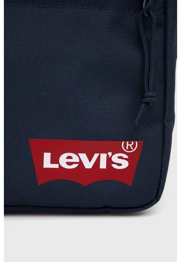 Levi's® - Levi's - Saszetka. Kolor: niebieski. Materiał: włókno, materiał