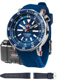 Zegarek męski Vostok Europe NH35A-620A634S niebieski. Kolor: niebieski #1