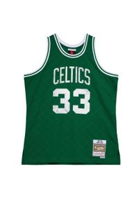 Mitchell & Ness - Jersey Boston Celtics NBA 75Th Anni Swingman 1985 Larry Bird. Kolor: zielony. Materiał: jersey. Sport: koszykówka #1