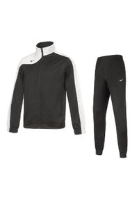 Dres Mizuno Team kobe knitted. Kolor: czarny, wielokolorowy, biały. Materiał: dresówka. Sport: fitness #1