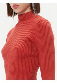 DKNY Sweter P3MSZBA9 Różowy Regular Fit. Kolor: różowy. Materiał: syntetyk #4
