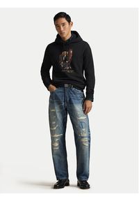 Polo Ralph Lauren Bluza 710P08096001 Czarny Regular Fit. Typ kołnierza: polo. Kolor: czarny. Materiał: bawełna #3