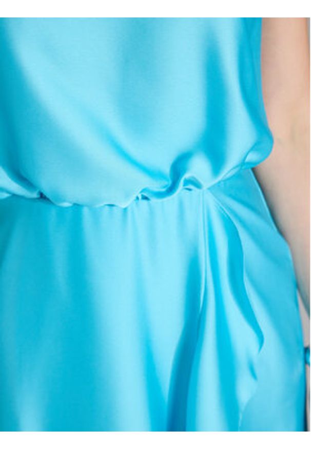 Swing Sukienka koktajlowa 5AH04500 Niebieski Regular Fit. Kolor: niebieski. Materiał: syntetyk. Styl: wizytowy