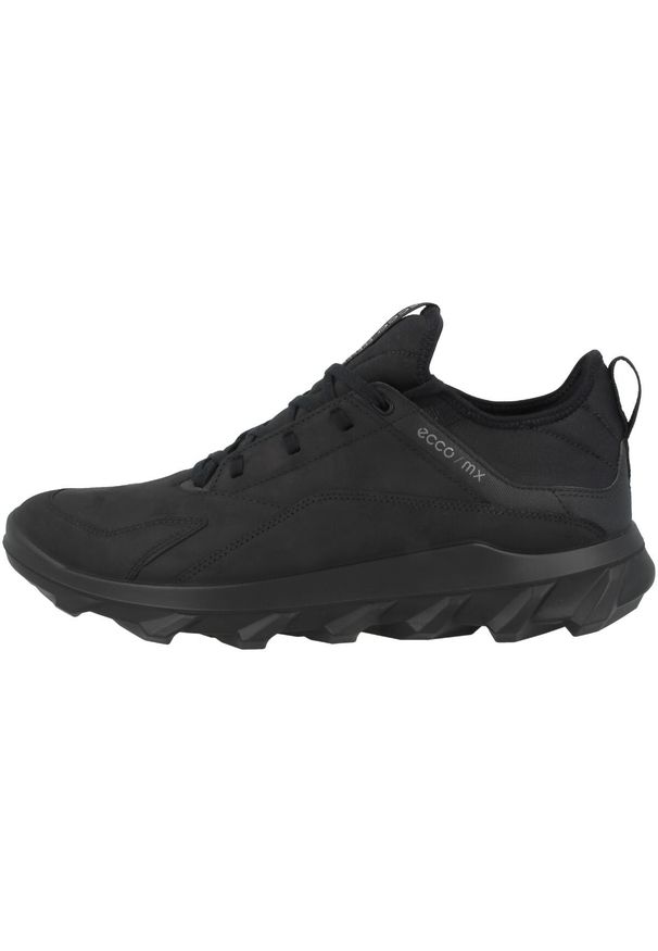 ecco - Buty do chodzenia męskie Ecco MX. Zapięcie: sznurówki. Kolor: czarny. Materiał: materiał, syntetyk. Szerokość cholewki: normalna. Sport: turystyka piesza