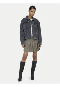 only - ONLY Kurtka jeansowa Harper 15363548 Czarny Regular Fit. Kolor: czarny. Materiał: bawełna #4