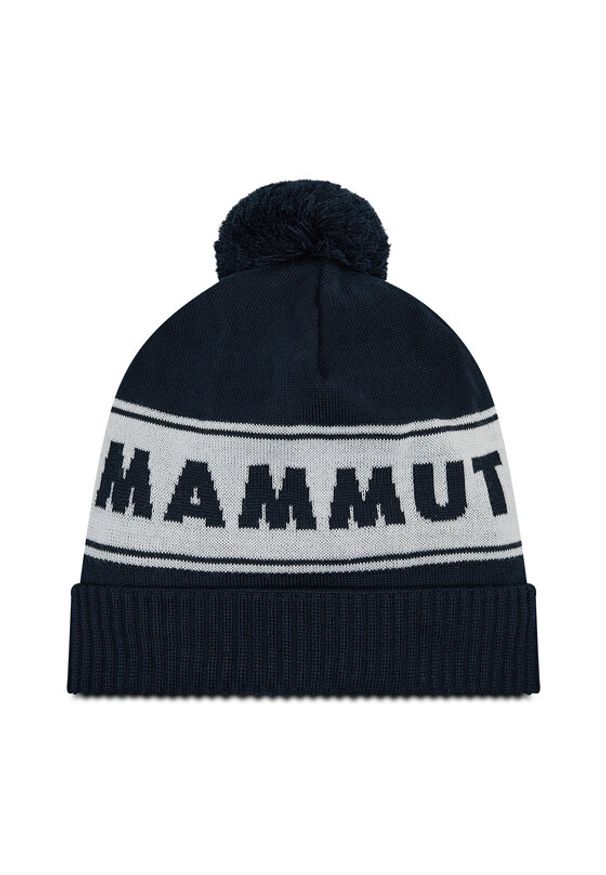 Mammut Czapka Peaks Beanie 1191-01100-5899-1 Granatowy. Kolor: niebieski. Materiał: materiał