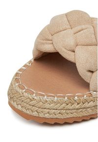 DeeZee Espadryle LE601-59 Beżowy. Kolor: beżowy. Materiał: materiał #5