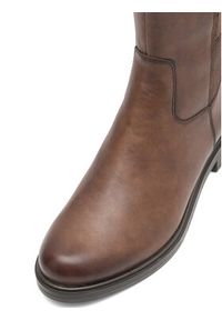 Remonte Kozaki D8371-25 Brązowy. Kolor: brązowy. Materiał: skóra