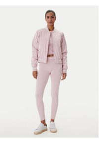 Guess Legginsy V6RB05 Z4692 Różowy Slim Fit. Kolor: różowy. Materiał: syntetyk #4