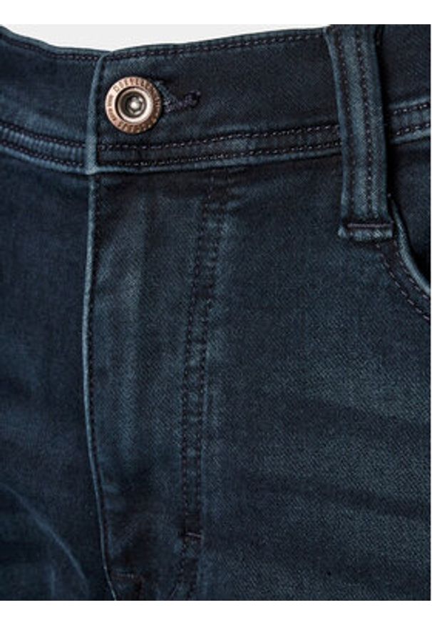 Mustang Jeansy Oregon 1013710 Granatowy Slim Leg. Kolor: niebieski