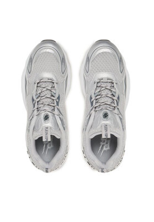 Plein Sport Sneakersy Track-King Mag FAES USC0843 STE003N Szary. Kolor: szary. Materiał: mesh