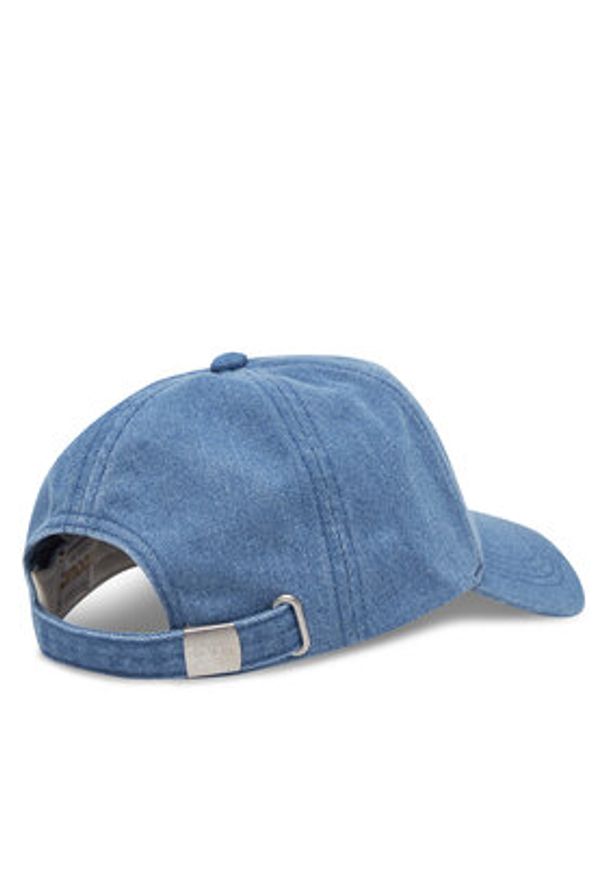 Barbour Czapka z daszkiem Emily Denim LHA0582BL31 Niebieski. Kolor: niebieski. Materiał: bawełna