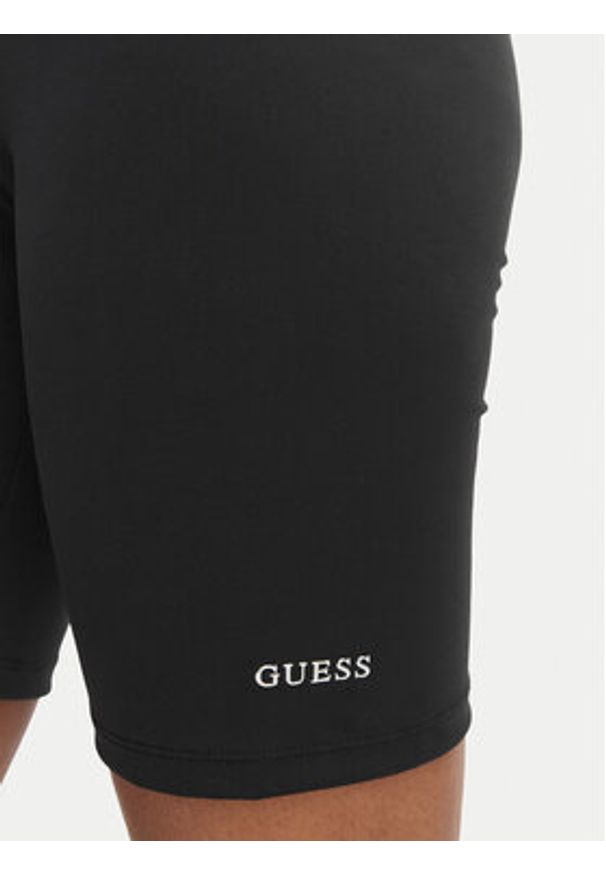Guess Kolarki V6GD12 K3058 Czarny Slim Fit. Kolor: czarny. Materiał: syntetyk