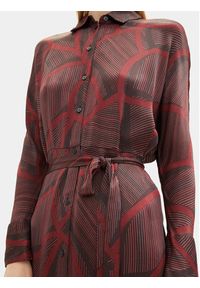 Tom Tailor Sukienka koszulowa 1037934 Kolorowy Regular Fit. Materiał: wiskoza. Wzór: kolorowy. Typ sukienki: koszulowe