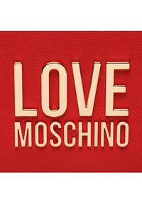 Love Moschino - LOVE MOSCHINO Torebka JC4111PP1GLI0500 Czerwony. Kolor: czerwony. Materiał: skórzane #3