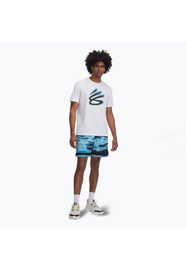Spodenki koszykarskie męskie Under Armour Curry Statement II. Kolor: niebieski