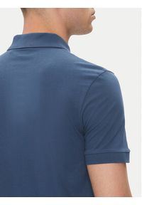 BOSS Polo Passenger 50507803 Niebieski Slim Fit. Typ kołnierza: polo. Kolor: niebieski. Materiał: bawełna