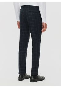 Pako Lorente - PAKO LORENTE – Granatowe garniturowe spodnie męskie. Kolor: niebieski. Materiał: poliester, elastan, wiskoza #6