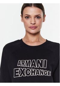 Armani Exchange Bluza 3RYM77 YJDBZ 1200 Czarny Regular Fit. Kolor: czarny. Materiał: bawełna #5