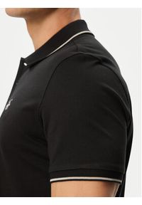 Beverly Hills Polo Club Polo P-SS26M-P42561 Czarny Regular Fit. Typ kołnierza: polo. Kolor: czarny. Materiał: bawełna #3