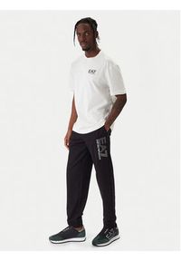 EA7 Emporio Armani T-Shirt 7M001327 AF17789 U0004 Écru Relaxed Fit. Kolor: kremowy. Materiał: bawełna #5
