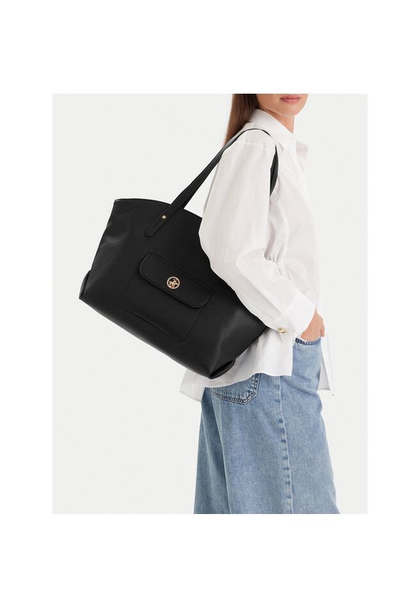 Torebka Beverly Hills Polo Club. Kolor: czarny