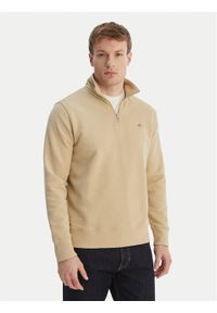 GANT - Gant Bluza Shield 2008005 Beżowy. Kolor: beżowy. Materiał: bawełna #1
