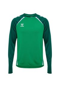 Dżersej z długim rękawem Hummel Lead 2.0. Kolor: zielony. Materiał: jersey. Długość rękawa: długi rękaw. Długość: długie. Sport: koszykówka #1