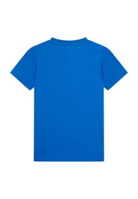 Koszulka męska FIGC Italië Big Logo. Kolor: niebieski. Materiał: bawełna. Sport: fitness, piłka nożna #1