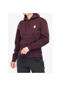Bluza z kapturem damska Black Diamond Equipment For Alpinists PO Hoody. Typ kołnierza: kaptur. Kolor: czerwony. Sport: turystyka piesza