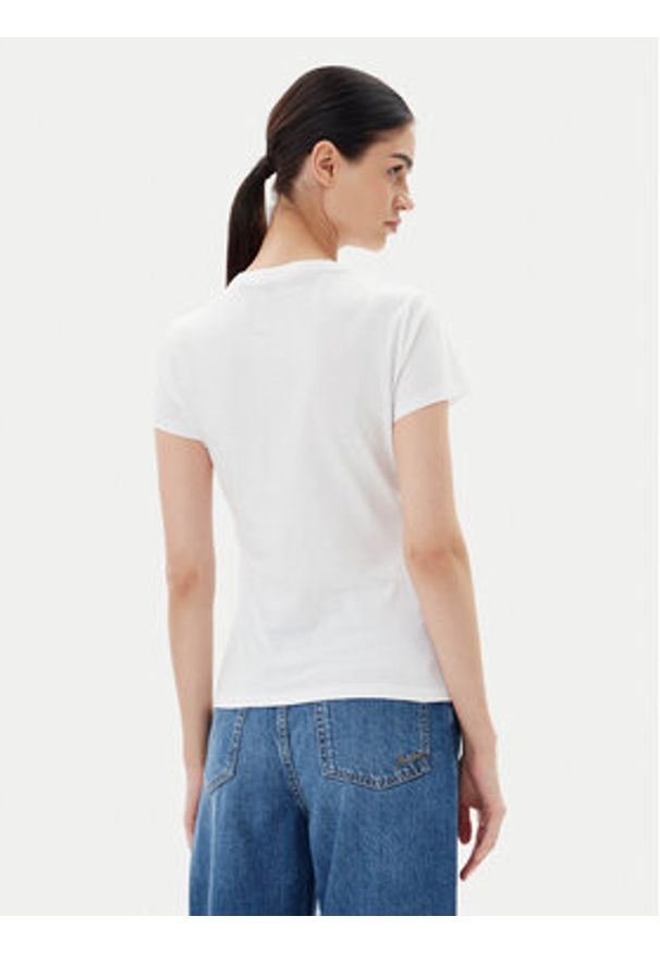 BOSS T-Shirt Endora 50545287 Biały Regular Fit. Kolor: biały. Materiał: bawełna