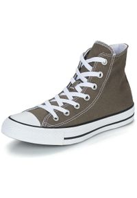 Trampki Converse Chuck Taylor All Star Hi, Dla obu płci. Kolor: beżowy, szary. Materiał: materiał. Model: Converse All Star