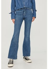 Vero Moda - Jeansy. Stan: podwyższony. Kolor: niebieski. Materiał: jeans #1