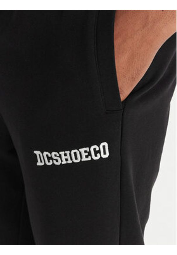 DC Shoes Spodnie dresowe Baseline ADYFB03069 Czarny Standard Fit. Kolor: czarny. Materiał: bawełna