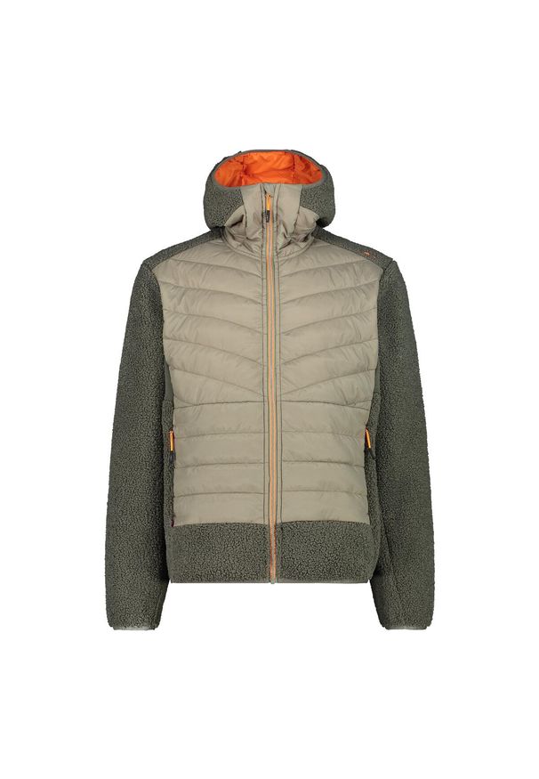 Bluza męska turystyczna CMP 34P1817. Kolor: zielony. Sport: turystyka piesza