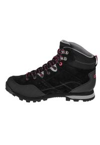 Buty do chodzenia damskie CMP Alcor Mid. Wysokość cholewki: za kostkę. Zapięcie: sznurówki. Kolor: czarny. Materiał: tkanina, materiał, skóra, syntetyk. Szerokość cholewki: normalna. Sport: turystyka piesza