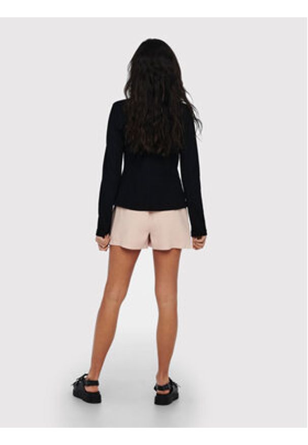 only - ONLY Marynarka Poptrash 15153144 Czarny Regular Fit. Kolor: czarny. Materiał: syntetyk