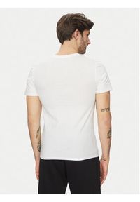 Lacoste Komplet 3 t-shirtów TH9007 Biały Slim Fit. Kolor: biały. Materiał: bawełna #5