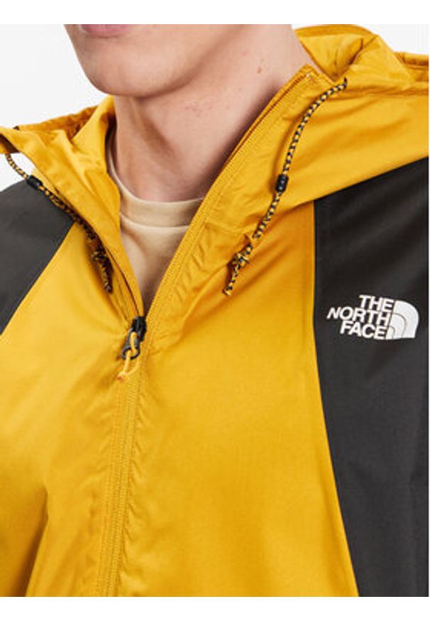 The North Face Wiatrówka Farside NF0A493E Żółty Regular Fit. Kolor: żółty. Materiał: syntetyk
