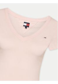 Tommy Jeans Komplet 2 t-shirtów DW0DW21367 Kolorowy Slim Fit. Materiał: bawełna. Wzór: kolorowy #7
