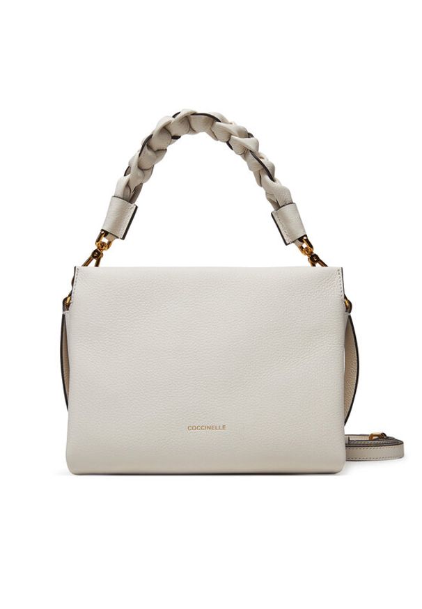Coccinelle Torebka M50 Boheme Grana Double E1 M50 58 01 01 Écru. Materiał: skórzane