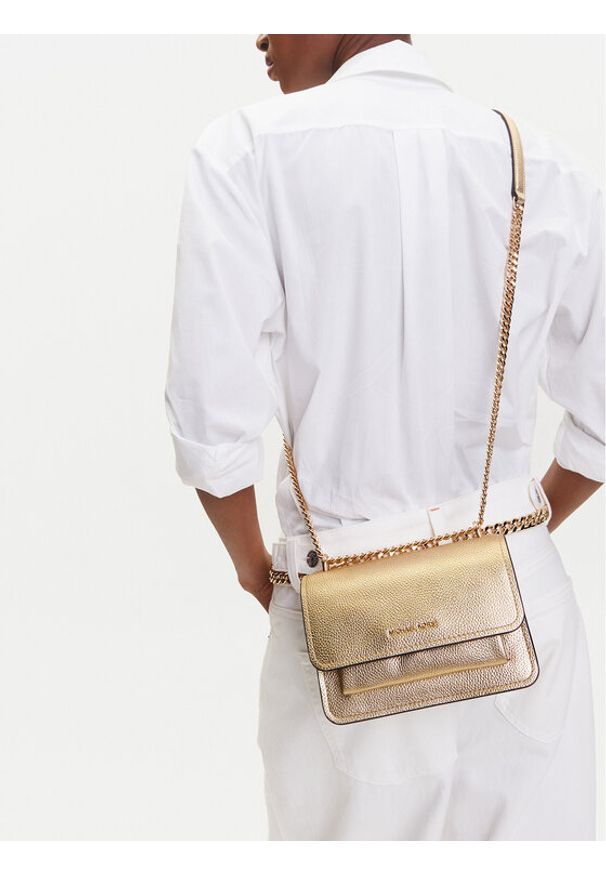 MICHAEL Michael Kors Torebka 32S5GC7C1L Złoty. Kolor: złoty. Materiał: skórzane