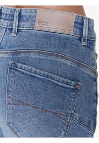 Salsa Jeansy 127207 Niebieski Cropped Fit. Kolor: niebieski #5