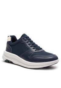 TOMMY HILFIGER - Tommy Hilfiger Sneakersy Hilfiger Mix Chunky Hybrid Shoe FM0FM04994 Granatowy. Kolor: niebieski