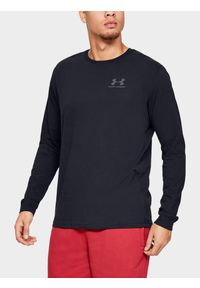 Under Armour - Koszulka longsleeve fitness męska UNDER ARMOUR z długim rękawem. Kolor: czarny. Długość rękawa: długi rękaw. Długość: długie. Sport: fitness