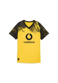 Puma - Damska koszulka domowa Borussia Dortmund 25/26 PUMA. Kolor: czarny, żółty, wielokolorowy. Sport: piłka nożna