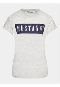 Mustang T-Shirt Alina 1013220 Szary Regular Fit. Kolor: szary. Materiał: bawełna #9