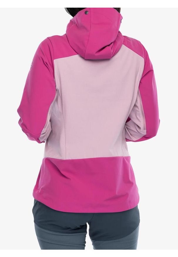 LA SPORTIVA - Kurtka softshell damska La Sportiva Alpine Guide Windstopper Jacket. Kolor: różowy. Materiał: softshell. Technologia: Windstopper. Sezon: zima